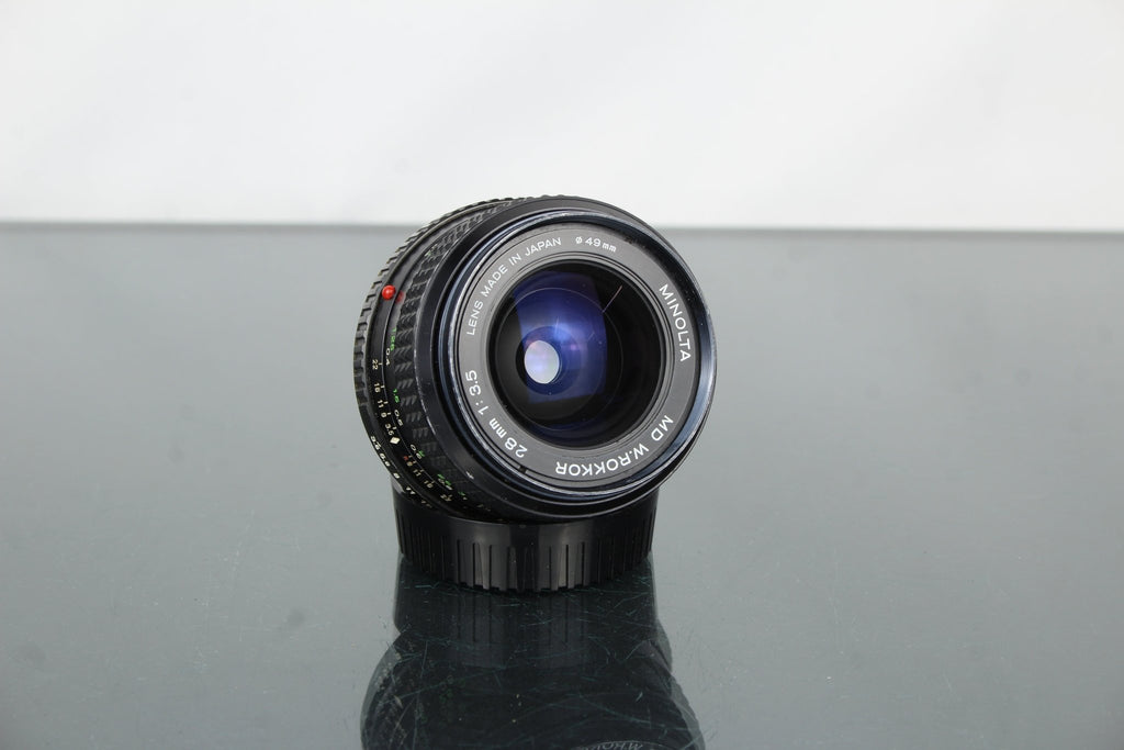 Minolta MD W.Rokkor 28mm 1:3.5 Minolta MD Mount - Dutch|Thrift